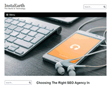 Tablet Screenshot of instaearth.me
